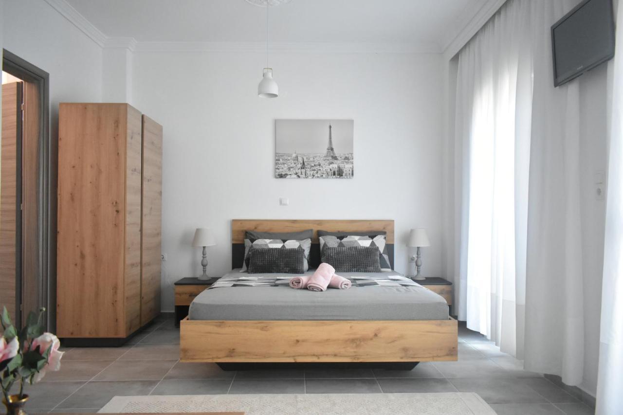 Seaside Apartments Nea Iraklia Bagian luar foto